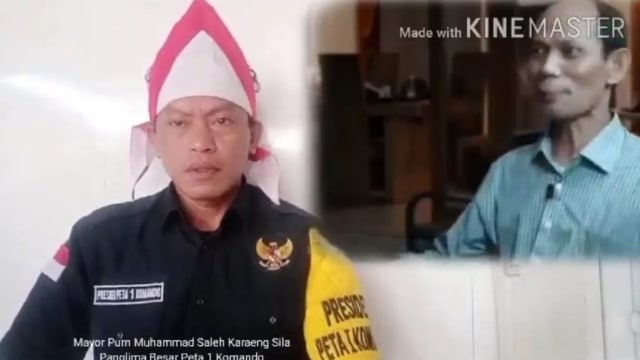  Video dari akun YouTube Mayor Saleh Nasionalis Karaeng Sila tentang thermo gun yang disebut berbahaya untuk manusia. Foto: Instimewa