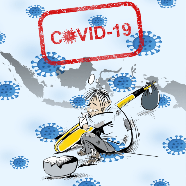 Ilustrasi Kemiskinan di Masa Pandemi COVID-19