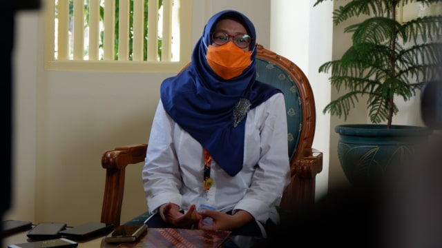 Juru Bicara Pemda DIY untuk Penanganan COVID-19, Berty Murtiningsi. Foto: Arfiansyah Panji Purnandaru/kumparan