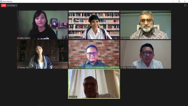 Konferensi pers "United Way Leads Donation in Support of #PeduliPangan: Nationwide Food Security Campaign in Indonesia. 