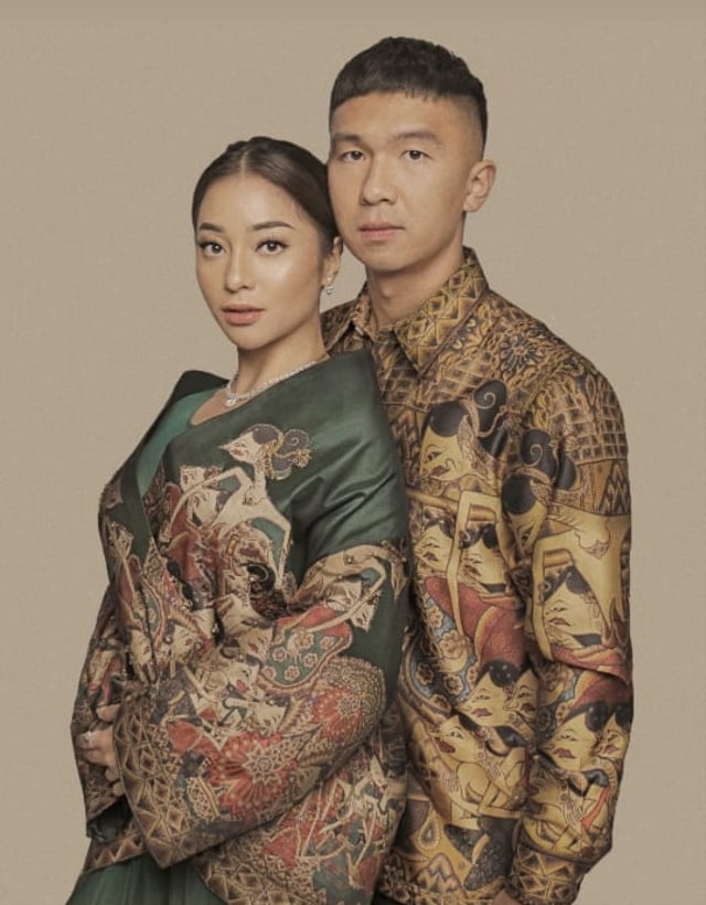 Nikita Willy dan calon suami. Foto: Instagram/@indpriw