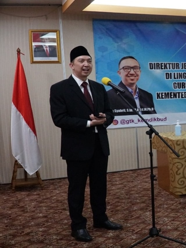 Direktur Jenderal Guru dan Tenaga Kependidikan, Kementerian Pendidikan dan Kebudayaan (Kemdikbud), Iwan Syahril. Foto: GTK Kemdikbud