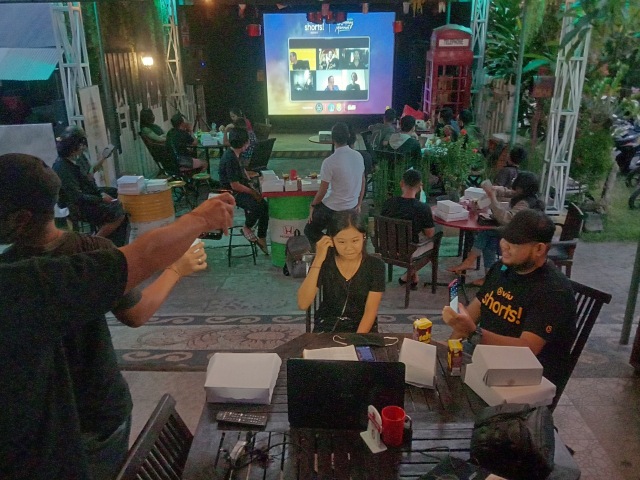 Suasana saat pemutaran film - KR7