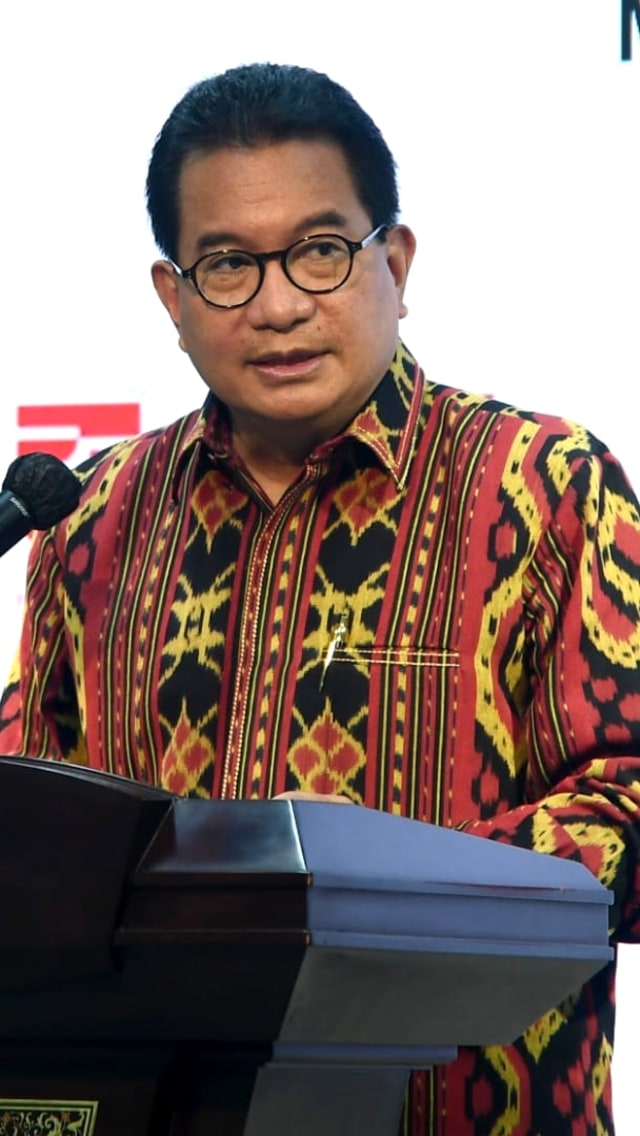 Juru Bicara Satuan Tugas Penanganan COVID-19 Prof Wiku Bakti Bawono Adisasmito memberikan keterangan pers di Kantor Presiden, Jumat (24/7). Foto: Biro Pers Sekretariat Presiden