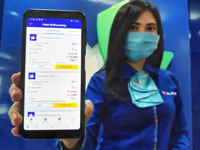 XL Axiata hadirkan paket khusus 'Xtra Conference' dan 'Xtra Edukasi'. Foto: Dok XL Axiata