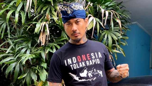 Jerinx alias JRX, drummer Superman Is Dead. Foto: Instagram/@jrxsid