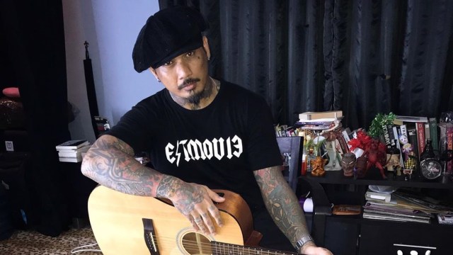 Jerinx alias JRX, drummer Superman Is Dead. Foto: Instagram/@jrxsid