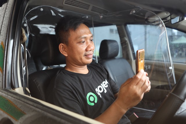 Mitra driver. Foto: Gojek.