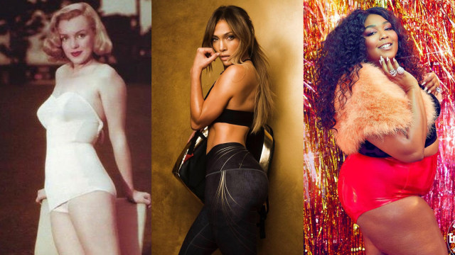 Bentuk bokong favorit perempuan dari masa ke masa. dok. Instagram.