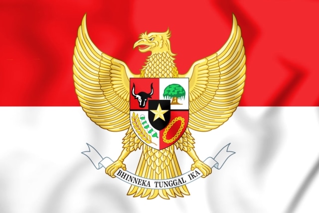 Pancasila di dalam Garuda Indonesia. Foto: iStock