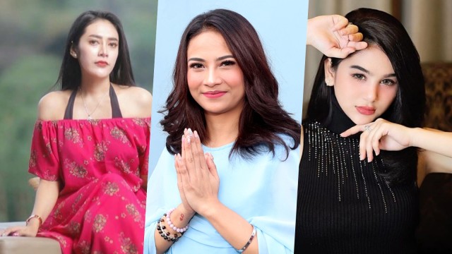 Artis Indonesia yang Pernah Ditangkap karena kasus Prostitusi. Foto: Munady Widjaja & Instagram/@vernitasyabilla, @hanaaaast