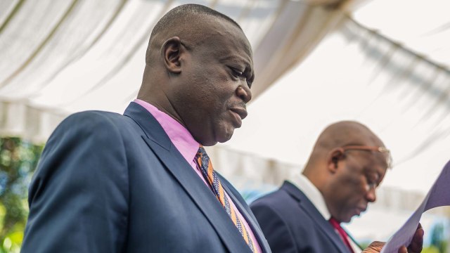 Mantan komandan angkatan udara Zimbawean, Perrance Shiri. Foto: JEKESAI NJIKIZANA/AFP