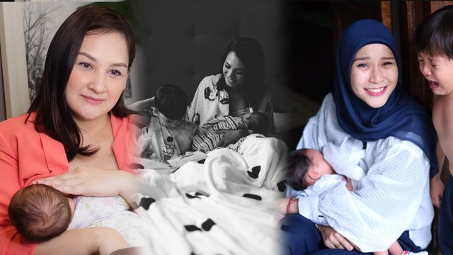 10 seleb yang Bangga Menyusui: Andien Aisyah hingga Zaskia Adya Mecca. Foto: Instagram @monaratuliu @cyclonesia  @zaskiadyamecca