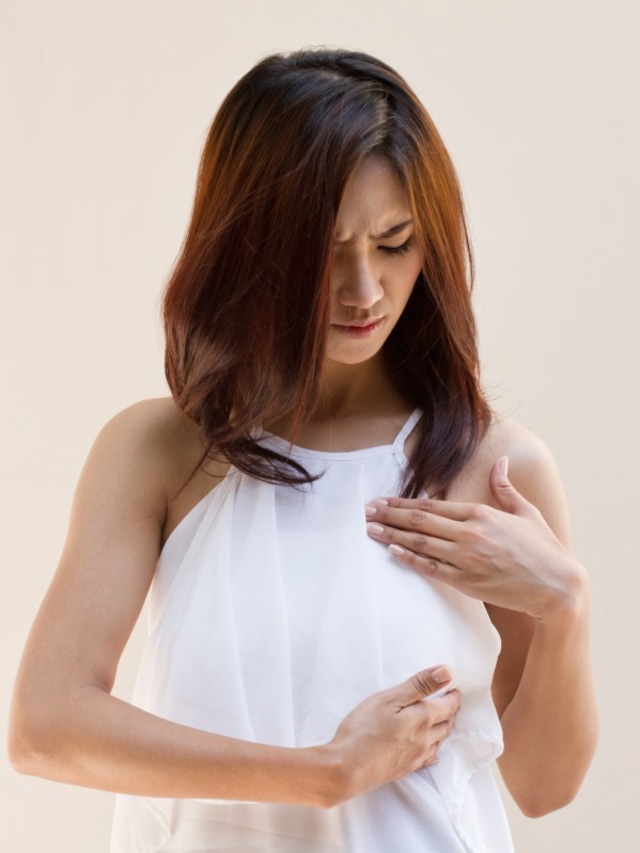 ilustrasi payudara ibu menyusui Foto: Shutterstock