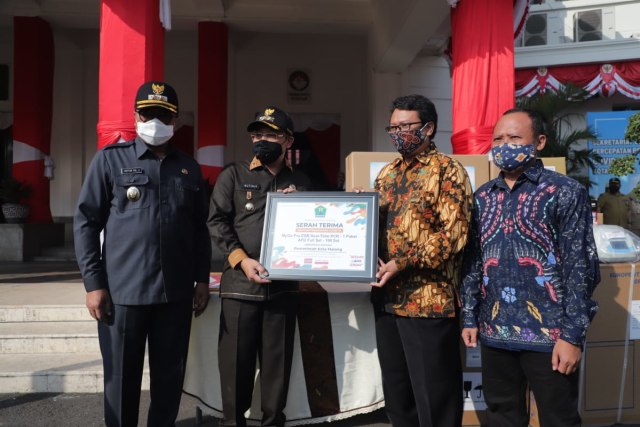 Bantuan Sampoerna. Foto: Humas Pemkot Malang.