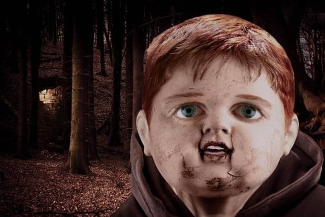 Ilustrasi anak kecil menyeramkan, dok: pixabay