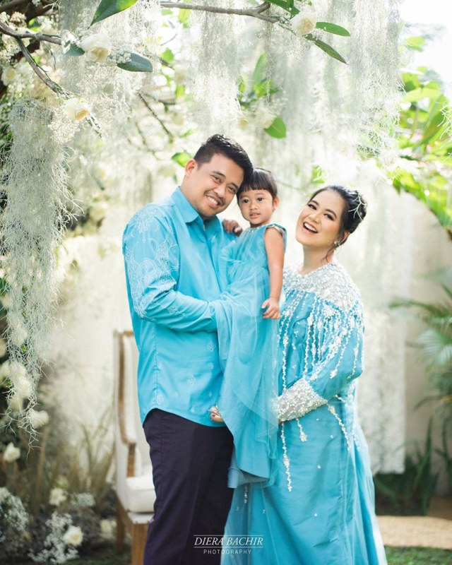 Kahiyang Ayu dan Bobby Nasution Foto: Instagram/@dierabachir