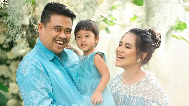 Kahiyang Ayu dan Bobby Nasution Foto: Instagram/@dierabachir