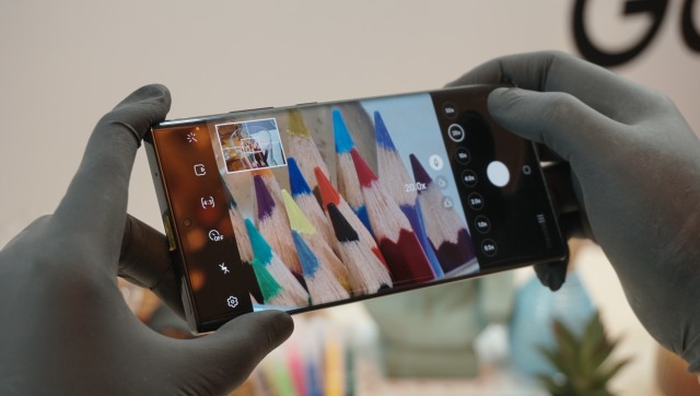 Samsung Galaxy Note20 Ultra. Foto: Bianda Ludwianto/kumparan