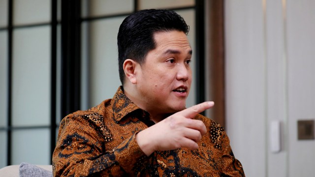 Menteri BUMN Erick Thohir. Foto: Aditia Noviansyah/kumparan