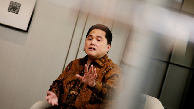 Menteri BUMN Erick Thohir. Foto: Aditia Noviansyah/kumparan