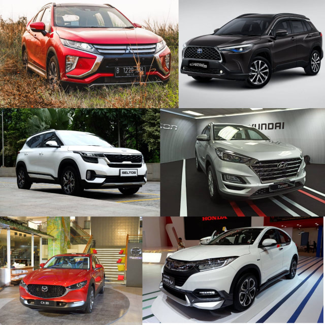 Komparasi Toyota Corolla Cross dengan rival-rivalnya. Foto: dok. kumparan