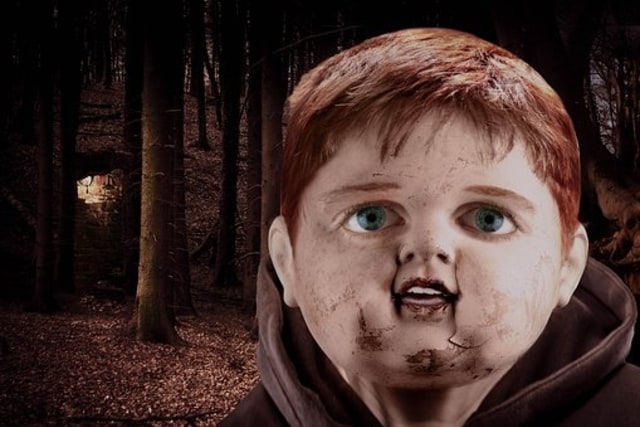 Ilustrasi anak kecil menyeramkan, dok: pixabay