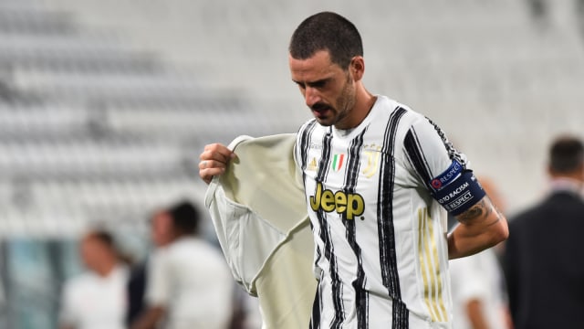 Pemain Juventus Leonardo Bonucci. Foto: Massimo Pinca/REUTERS