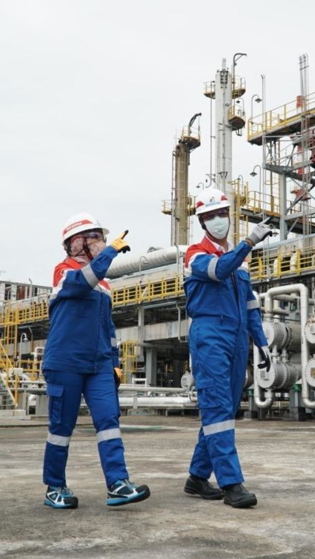 Proyek Langit Biru Cilacap (PLBC) PT Pertamina (Persero). Foto: Pertamina