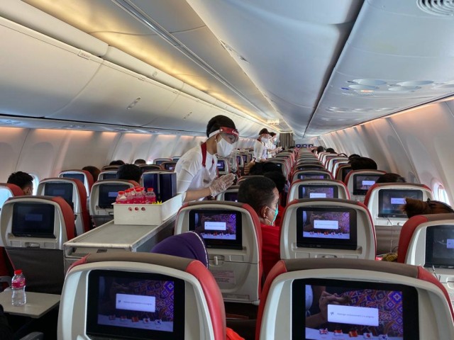 Kabin pesawat Batik Air Foto: Dok. Batik Air