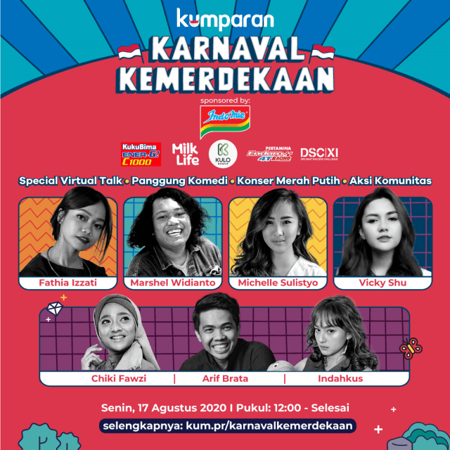 Live Streaming Karnaval Kemerdekaan. Foto: kumparan