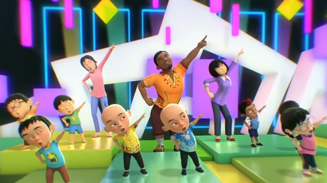 Goyang Upin Ipin. (Foto: Les' Copaque Production/YouTube)