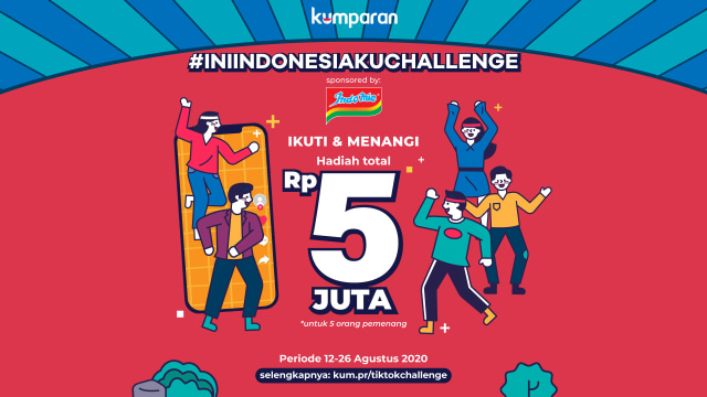 Ikuti Pawai Virtual via TikTok dan Dapatkan Hadiah Total Rp 5 Juta