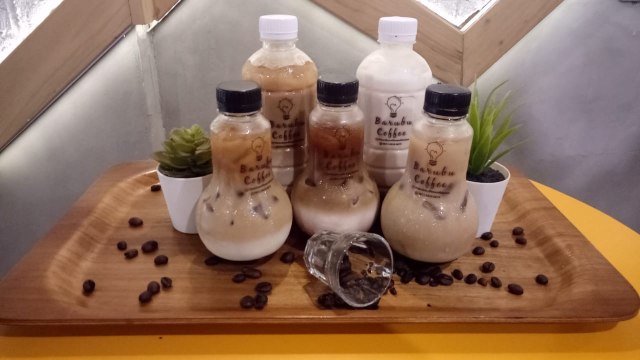 Usaha Kopi yang dirintis salah satu peserta pelatihan Kartu Prakerja, Olivia Peggy. Foto: Dok. pribadi