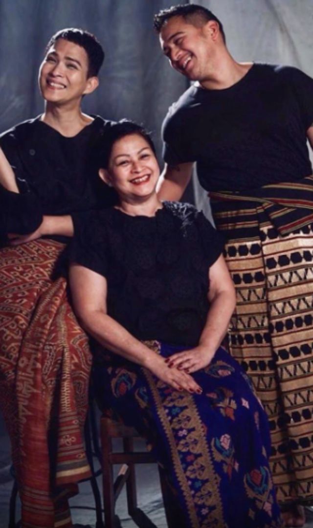 Keluarga Reggy Lawalata FOTO: IG @reggylawalata