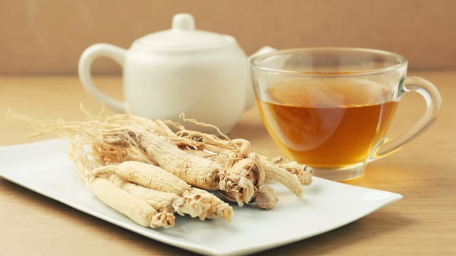 Ilustrasi teh ginseng. Foto: Shutter Stock