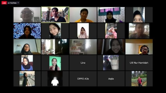 Webinar. Foto: Andita Eka