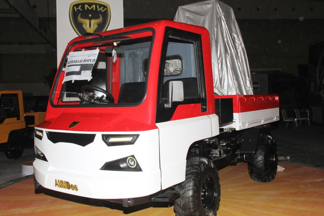 Mobil perdesaan AMMDes buat mobilitas di daerah terpencil. Foto: Kemenperin