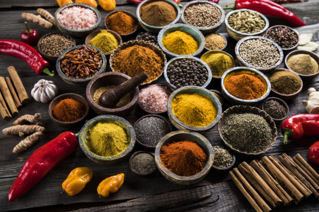 Ilustrasi rempah-rempah khas Indonesia Foto: Dok.Shutterstock