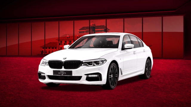 Tampilan depan BMW 520i M Power Edition 75. Foto: dok. BMW Indonesia
