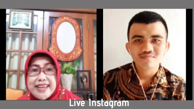 Ibu Endang Setyawati (Komisi IV DPR RI) bersama Budimansyah (Koorpus. Pangan Publik Indonesia)