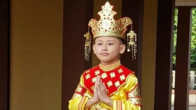 Model pakaian adat suku Tidung di Kalimantan Utara jadi bagian dari uang rupiah khusus Rp 75.000. Foto: Dok. Istimewa