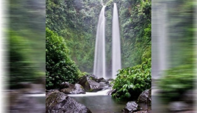 Curug Penganten, Banyumas. Foto: Instagram/@curugpenganten