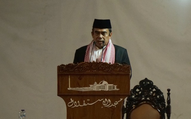 Ilustrasi berpindato di perayaan tahun baru Islam. Foto: Kumparan