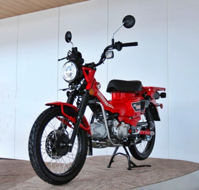 Honda CT125 resmi meluncur di Indonesia. Foto: Bangkit Jaya Putra