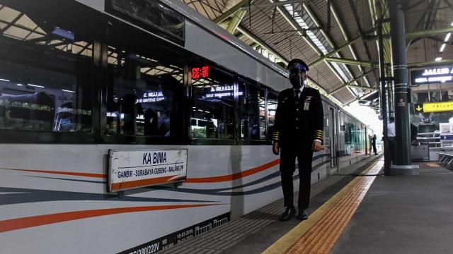 Suasana Stasiun Gambir jelang libur panjang. Foto: Dok. PT KAI DAOPS 1