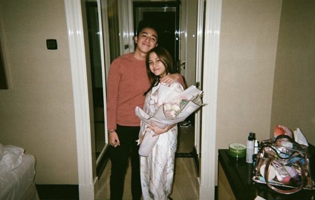 Zaki Pohan dan Adhisty Zara. Foto: Instagram/zaki.pohan