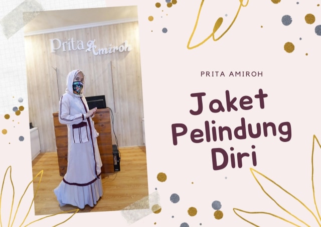 Jaket pelindung diri (JPD) dari Prita Amiroh. dok. pri