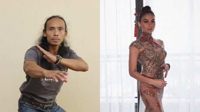 Yayan Ruhian dan Agnez Mo, beberapa seleb yang dikenal dunia. Foto: Instagram @yayanruhian dan @agnezmo