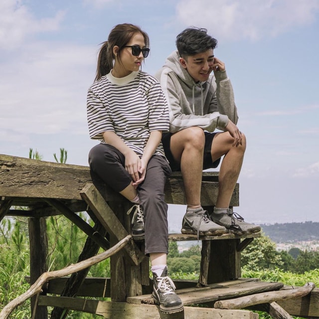 Adhisty Zara dan kekasihnya. Foto: Instagram/@zaraadhsty